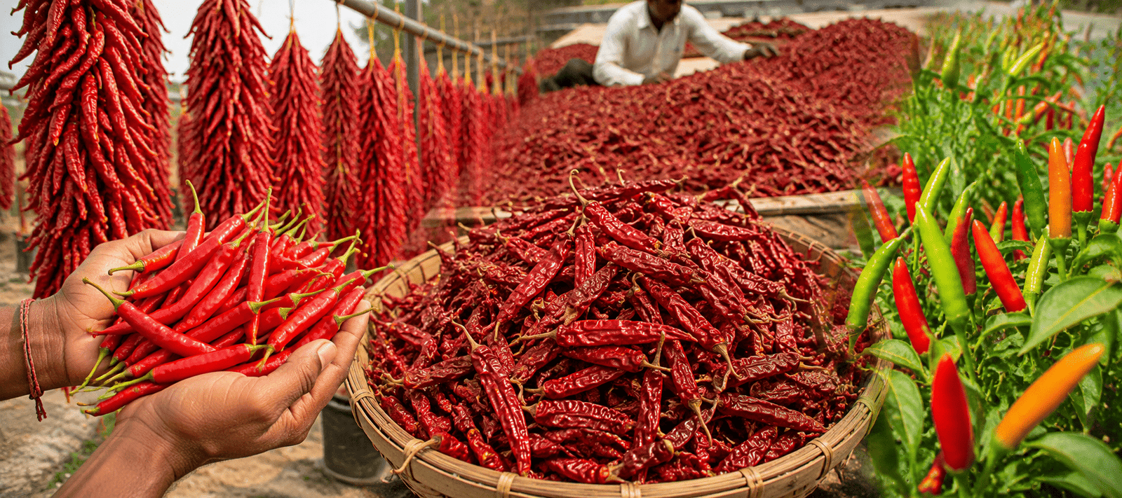 Drying red