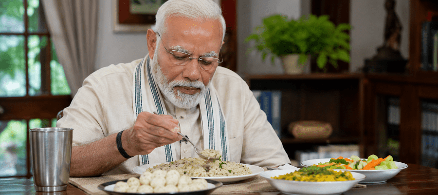 Modi with Simple Meal
