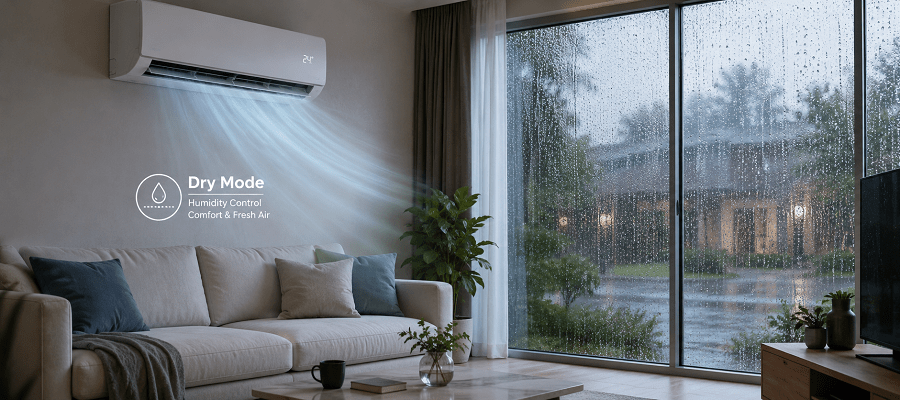 Using AC during the Rainy Season